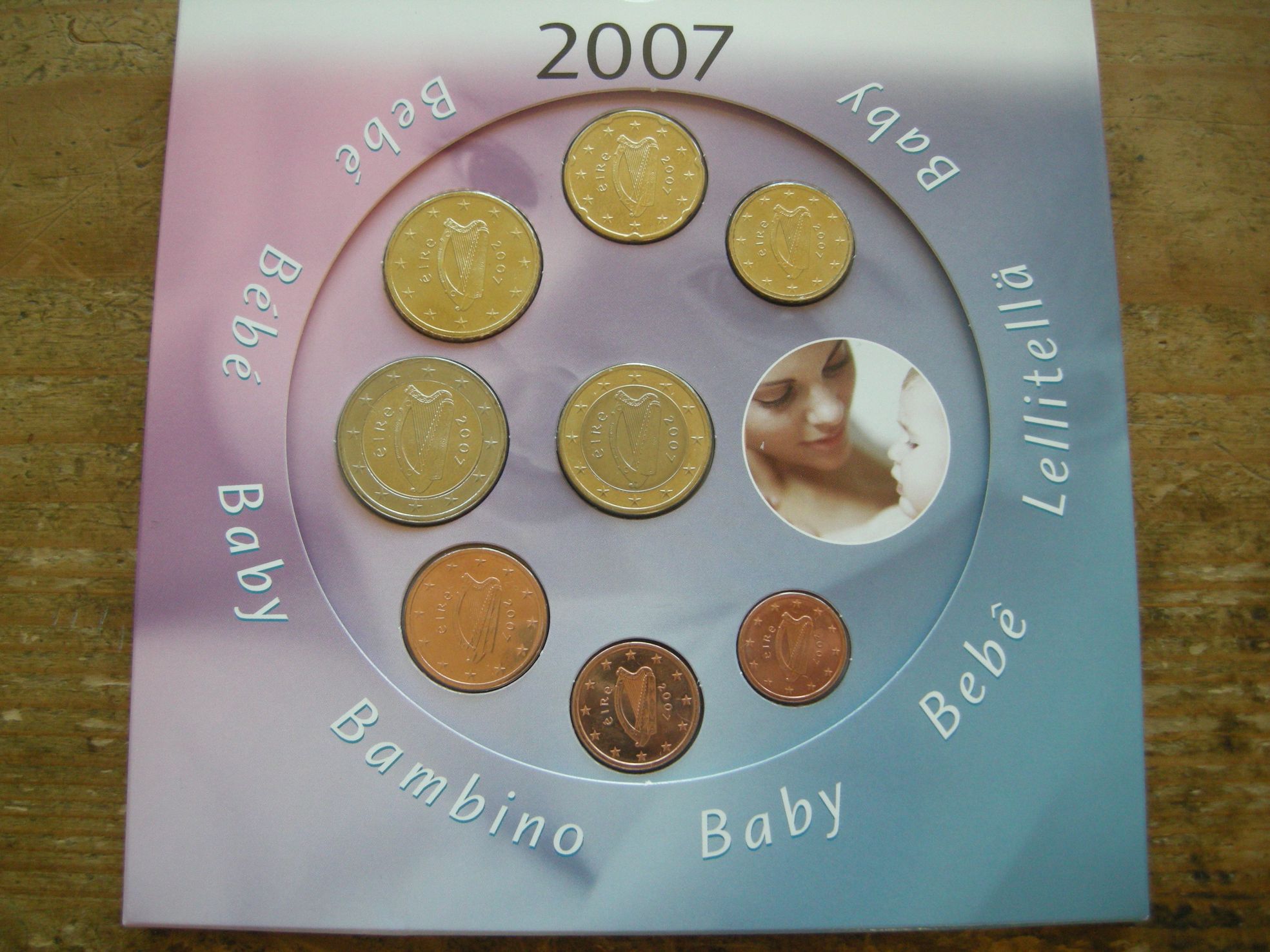 (afbeelding voor) BABY set Ierland 2007 BU uitgave De Ruiter